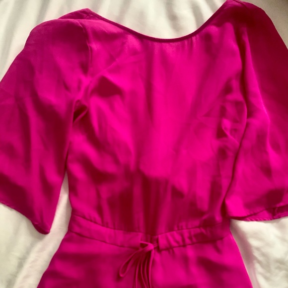 HOT PINK/PURPLE ROMPER - Picture 1 of 5